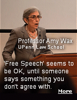 Amy Wax and free speech groups say the university is trampling on her academic freedom. Students ask whether her speech deserves to be protected.
